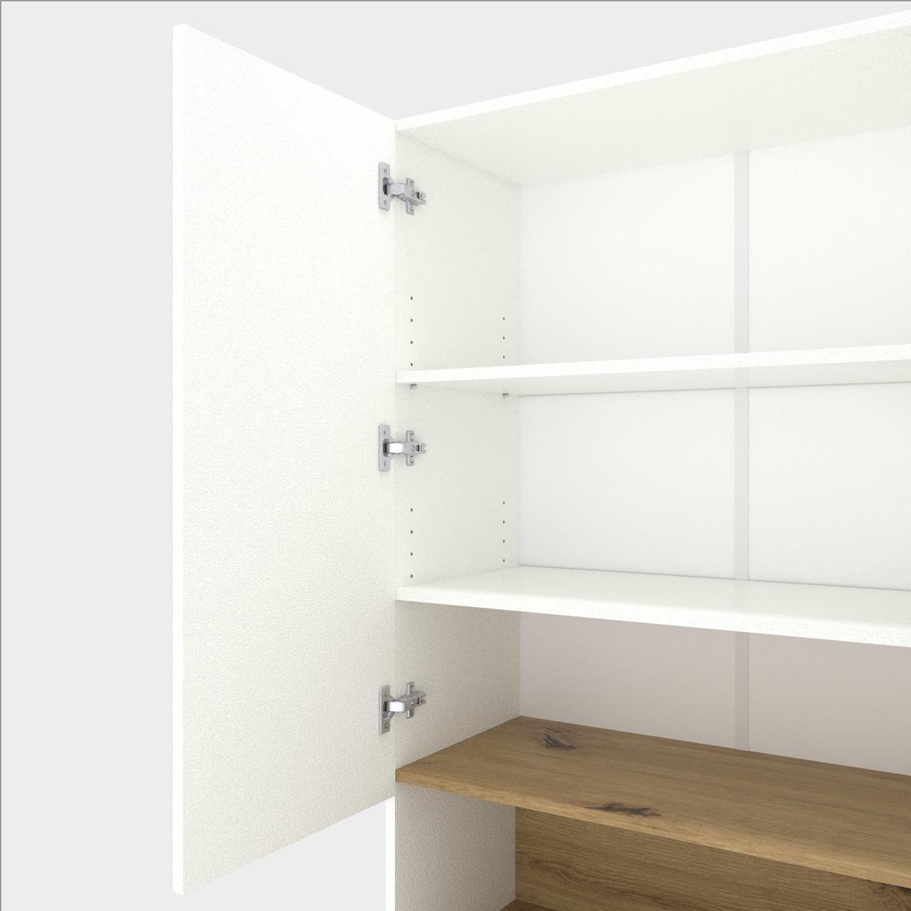 Пенал Metkas Home B002 ЛДСП 800x350x2130 мм Белый снег/Дуб Артизан - фото 2 Пенал Metkas Home B002 ЛДСП 800x350x2130 мм Белый снег/Дуб Артизан - фото 2