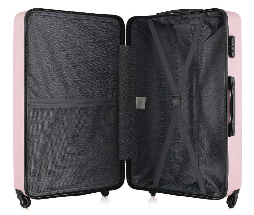 Валіза SEMI LINE T5694-3 28" L Rose (60370) - фото 5 Валіза SEMI LINE T5694-3 28" L Rose (60370) - фото 5