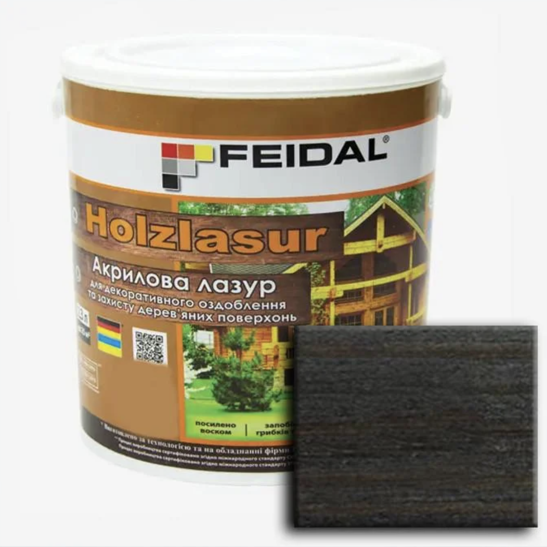 Лазур акрилова Feidal Holzlasur 2,3 л Венге (27581842) - фото 1