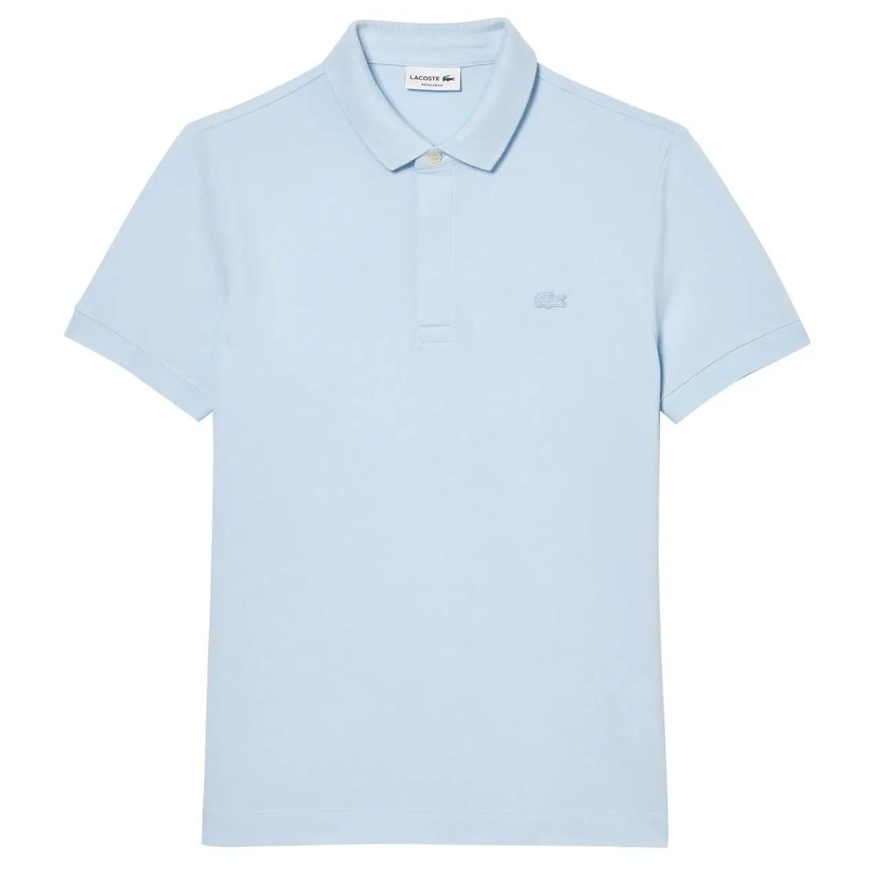 Поло мужское Lacoste Paris Polo 14088 XL Light Blue Поло мужское Lacoste Paris Polo 14088 XL Light Blue