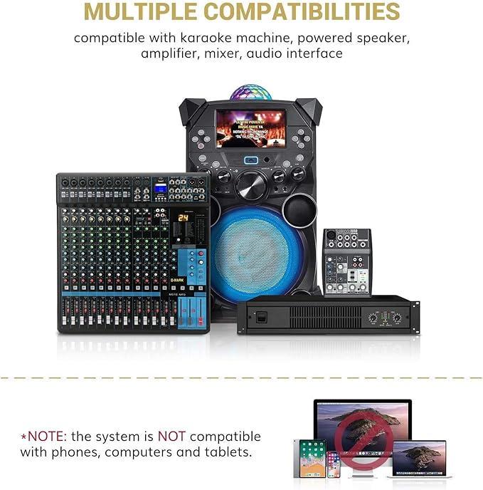 Мікрофон бездротовий TONOR для караоке та співу - фото 5