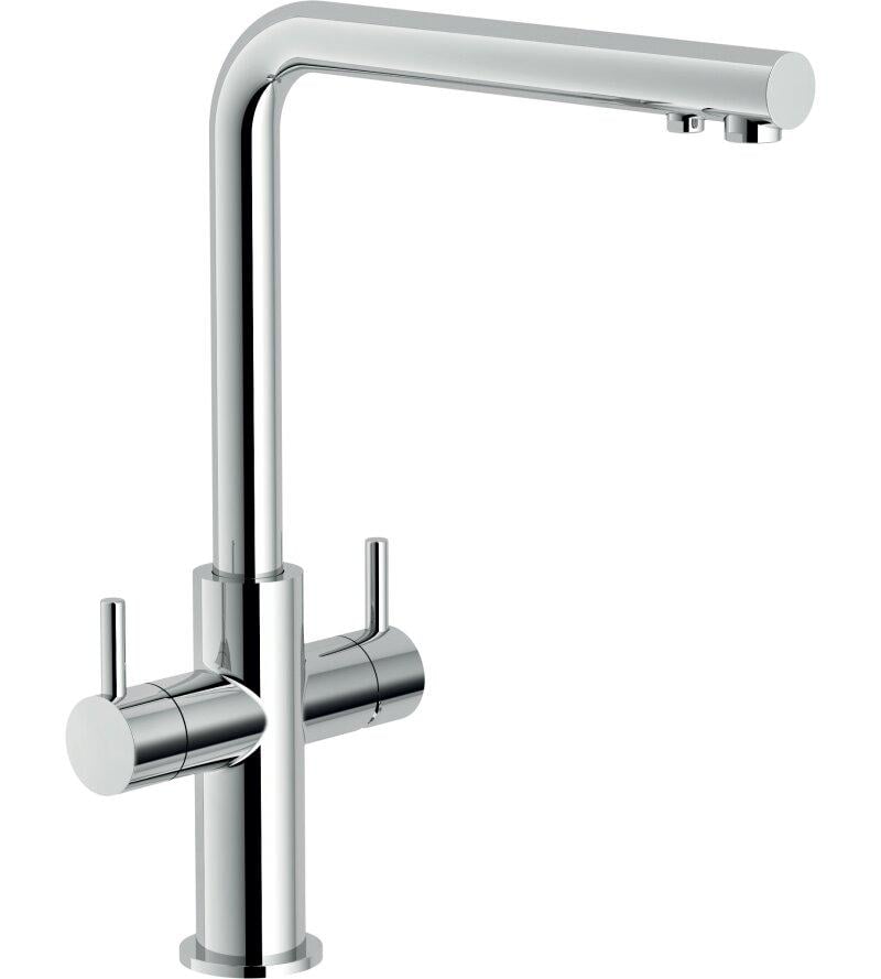 Смеситель для кухни Nobili Acquerelli AQ93823/3VCR на две воды Хром (184751)