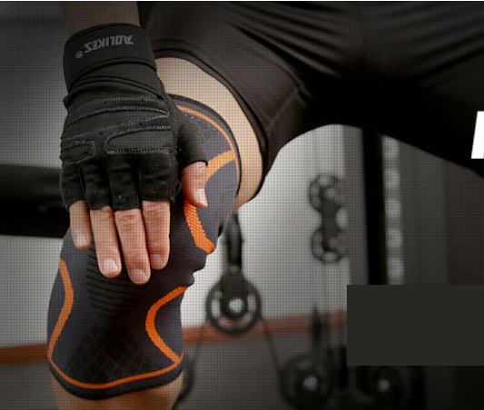 Наколінник Aolikes спортивний еластичний фіксатор суглоба 2 шт. M (01427) - фото 4 Наколінник Aolikes спортивний еластичний фіксатор суглоба 2 шт. M (01427) - фото 4