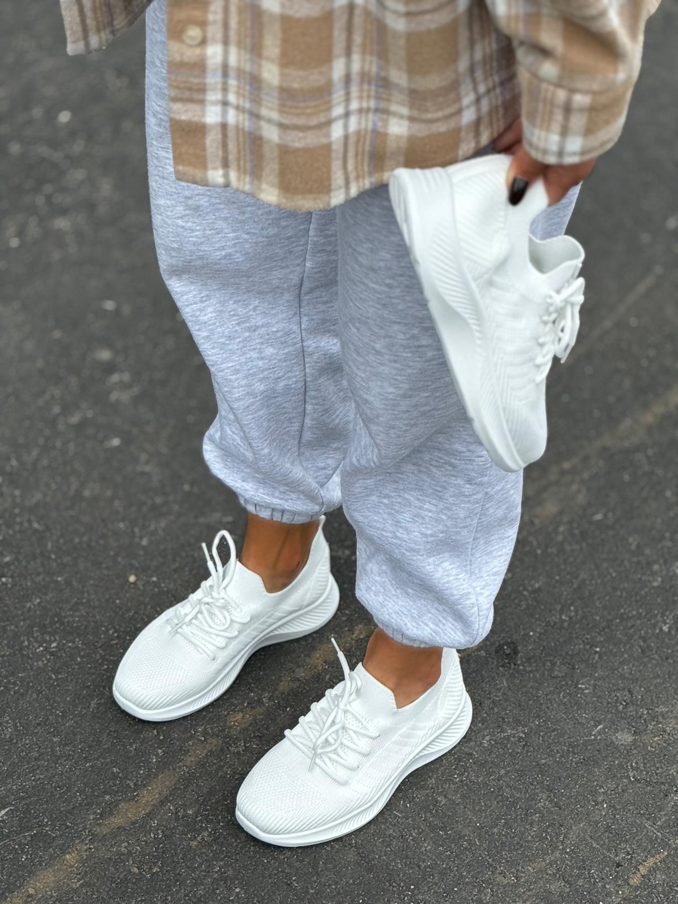 Кроссовки женские текстиль р. 36 Белый (4310646) - фото 3 Кроссовки женские текстиль р. 36 Белый (4310646) - фото 3