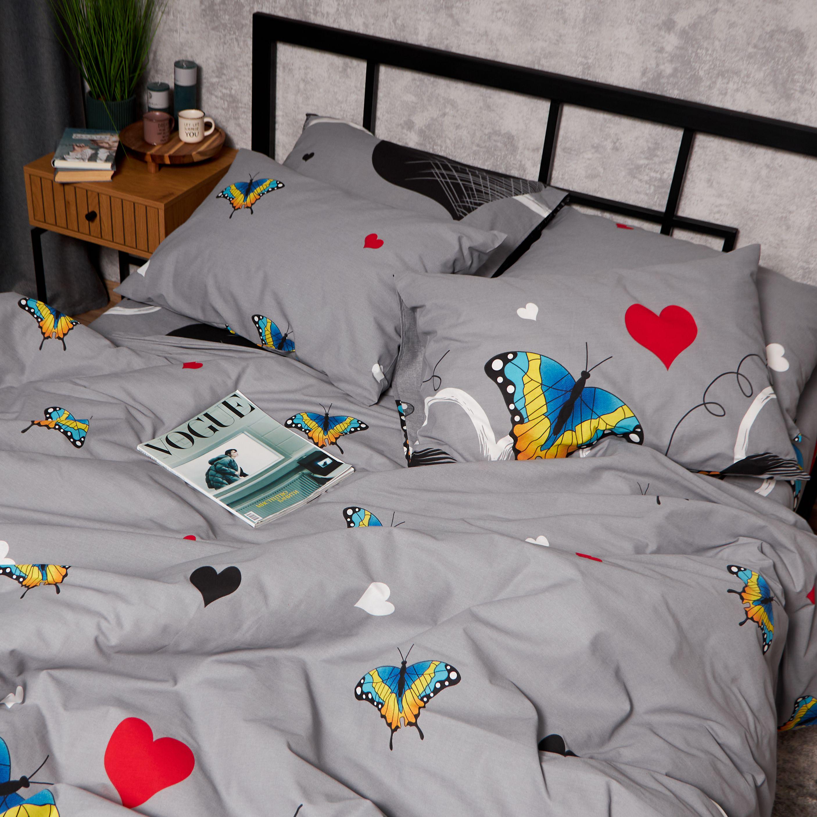 Набор наволочек Moon&Star Бязь Gold Люкс 40х60 см 2 шт. Butterfly Love (MS-840001291)