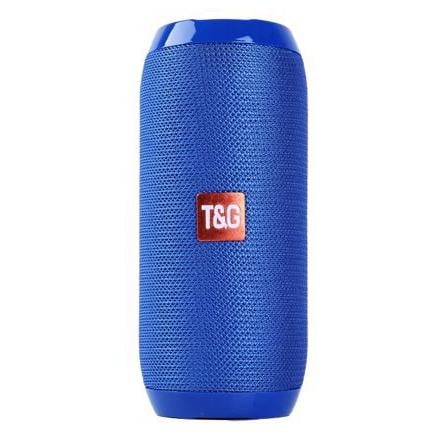 Портативная колонка TG-117 Bluetooth влагостойкая Синий (ws96725-2)