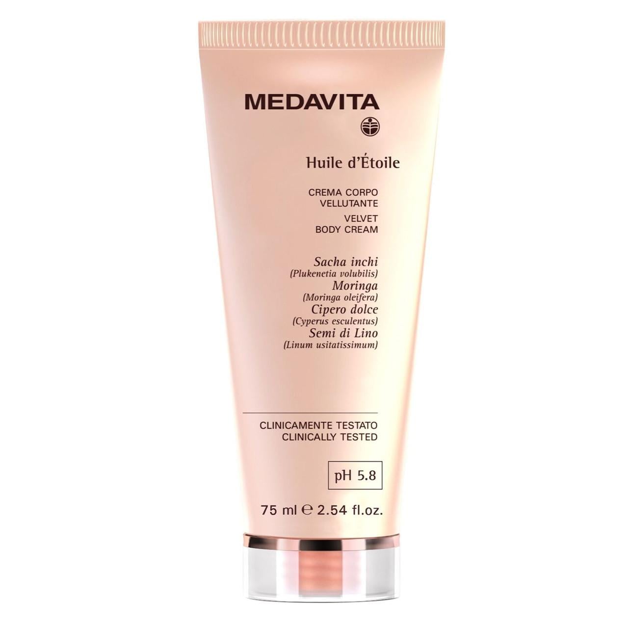 Крем для волос и тела с драгоценными маслами Medavita Huile D'etoile Crema Corpo Vellutante (02311)