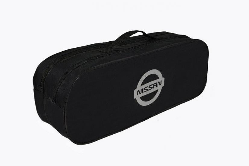 Сумка-органайзер автомобільна в багажник Nissan 50x18x17 см Black (118011)