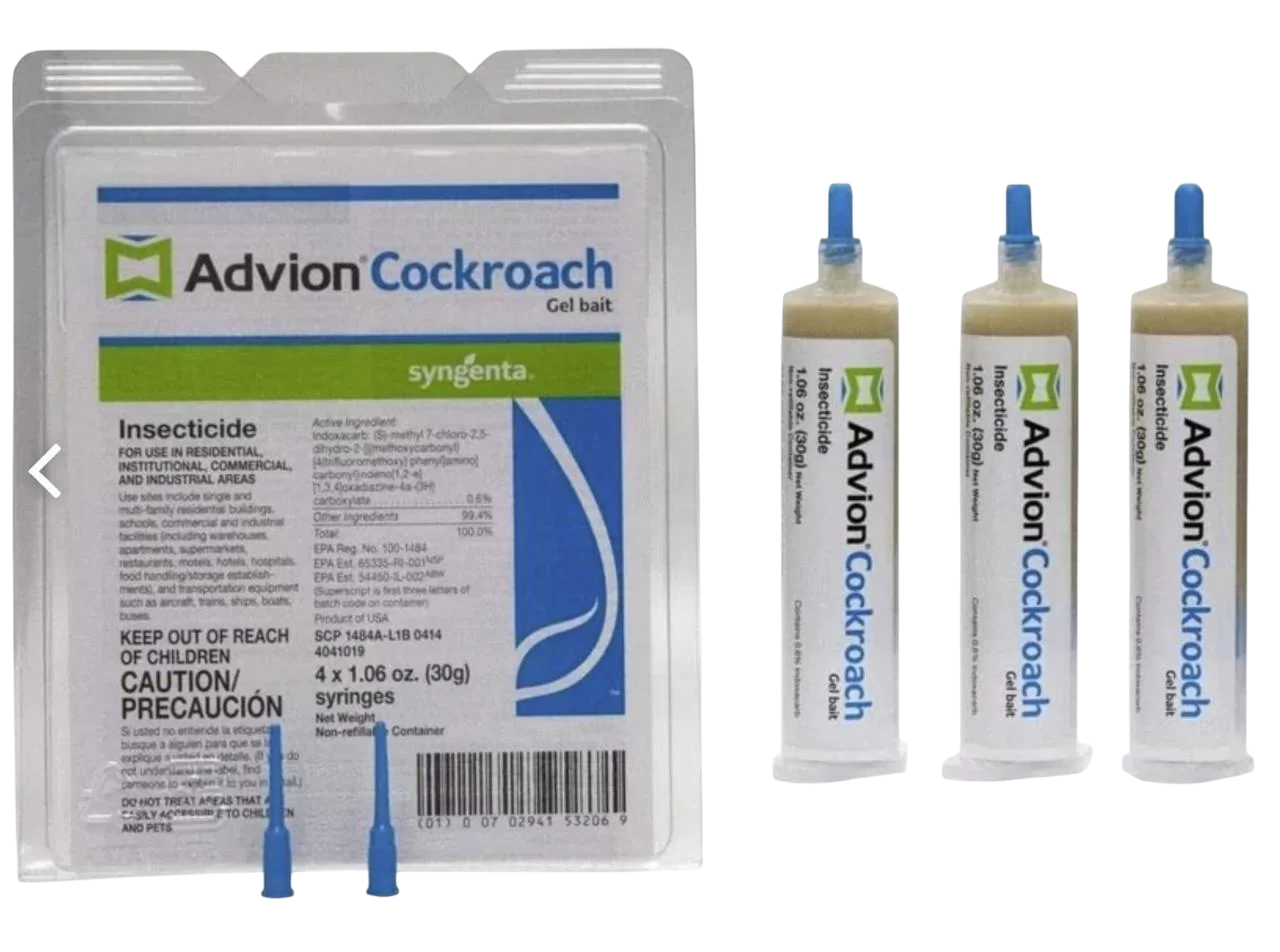 Гель яд от тараканов Advion Cockroach Gel Syngenta Evolution шприц 3 шт. по 30 г (2363968992)