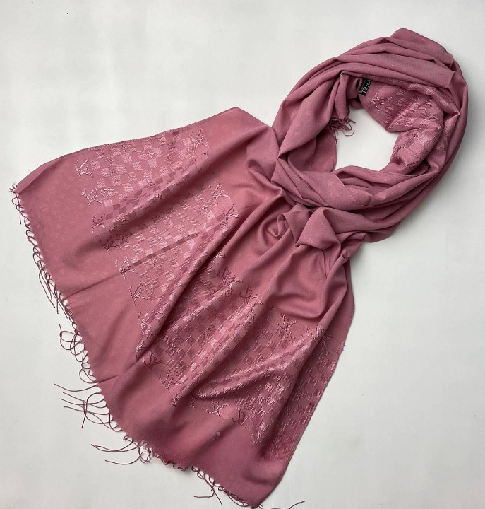 Шарф женский Louis Vuitton Розовый (ШарфВоск22)