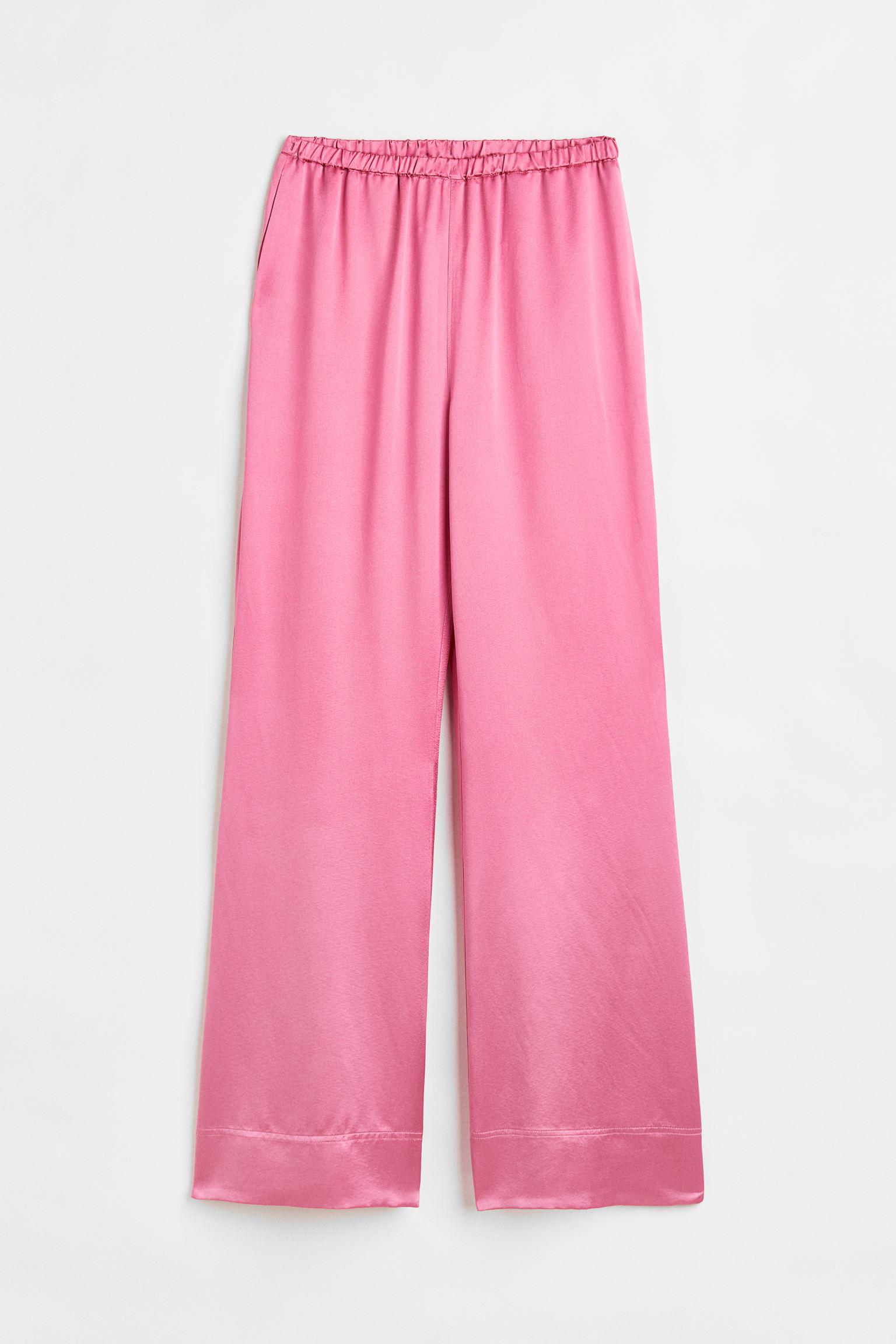 Брюки шелк бленд р. 34 Розовый (1114502arl)