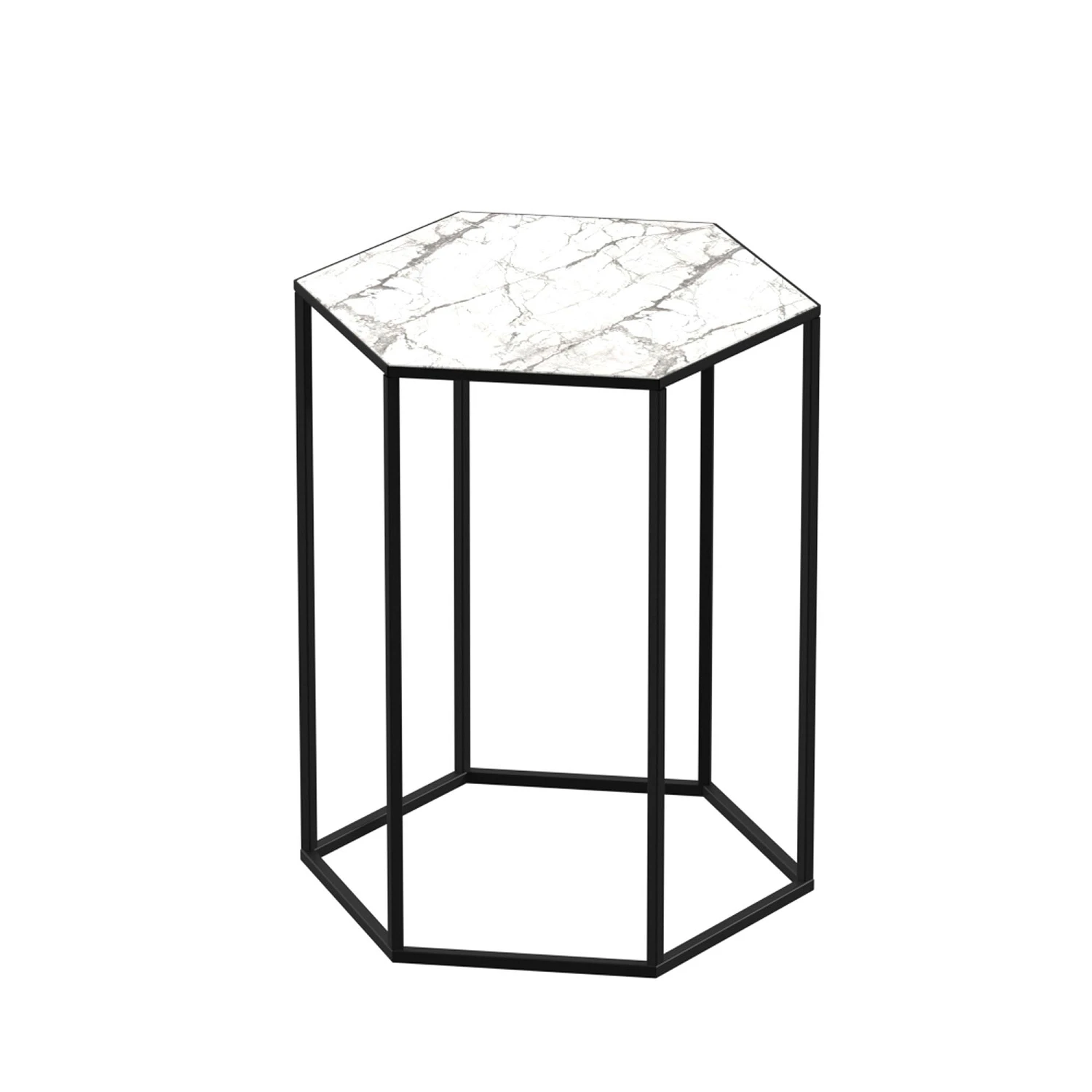 Столик журнальный Aqua Rodos Тур 40x35x45 Erdek Blanco 9 мм (AQR-АР000083303)