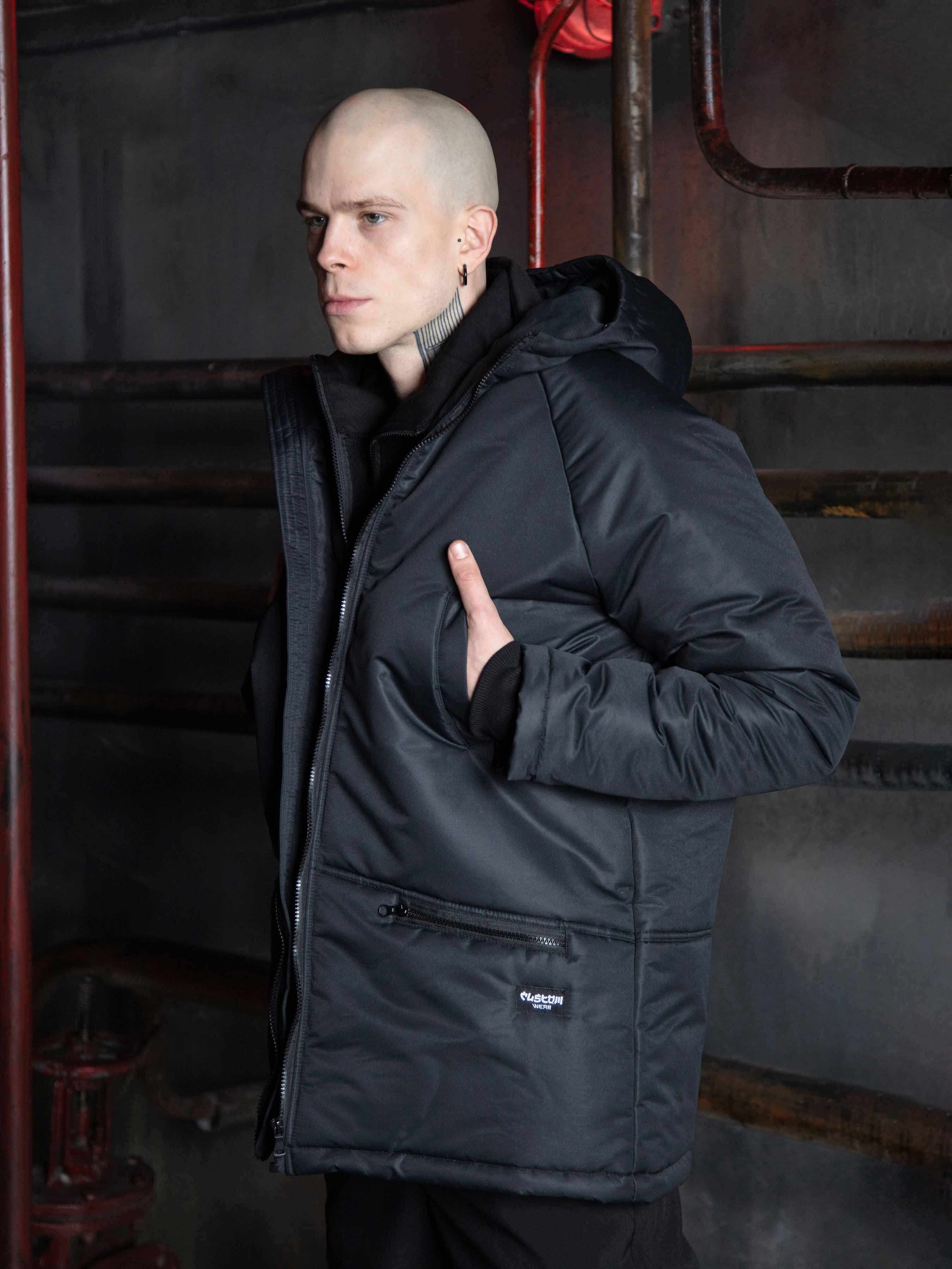 Парка Custom Wear Minimal 2.0 Winter XL Black (1131353) - фото 5