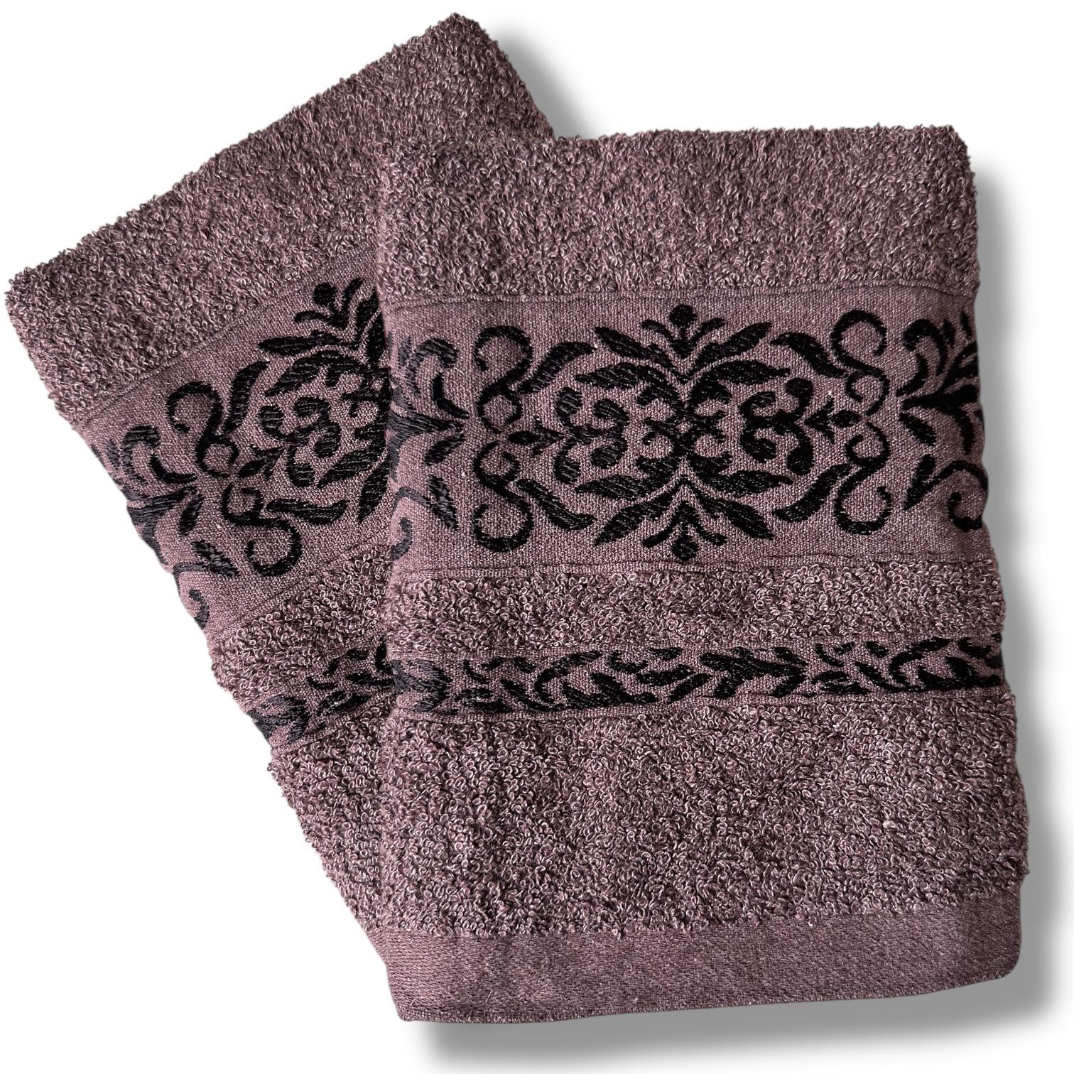 Рушник махровий Malloory Home 45x95 см Коричневий (68-16-180-6) - фото 2 Рушник махровий Malloory Home 45x95 см Коричневий (68-16-180-6) - фото 2