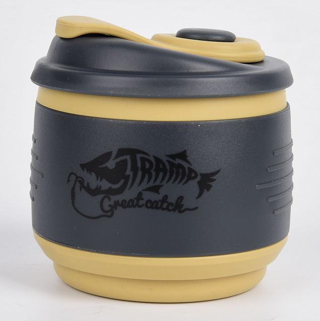 Чашка силиконовая Tramp 350 мл. Черный (TRA-TRC-082-BLACK)