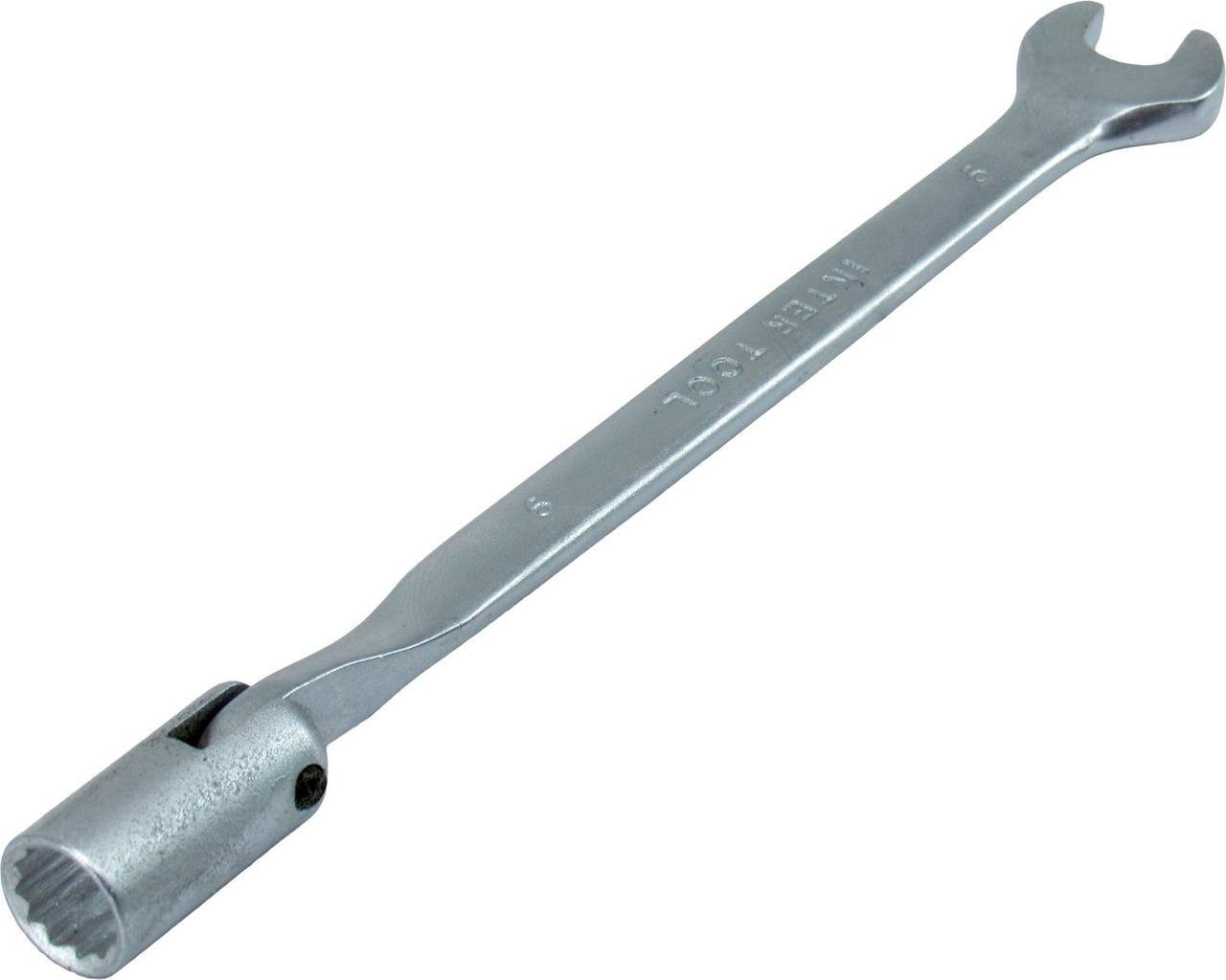 Ключ ріжково-карданний Intertool 9 мм (XT-1409)