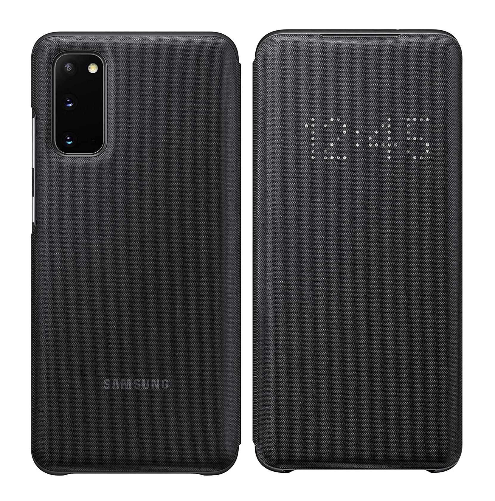 Чехол-книжка LED View Cover EF-NG980PBEGRU для Samsung Galaxy S20 (6.2") Черный Чехол-книжка LED View Cover EF-NG980PBEGRU для Samsung Galaxy S20 (6.2") Черный