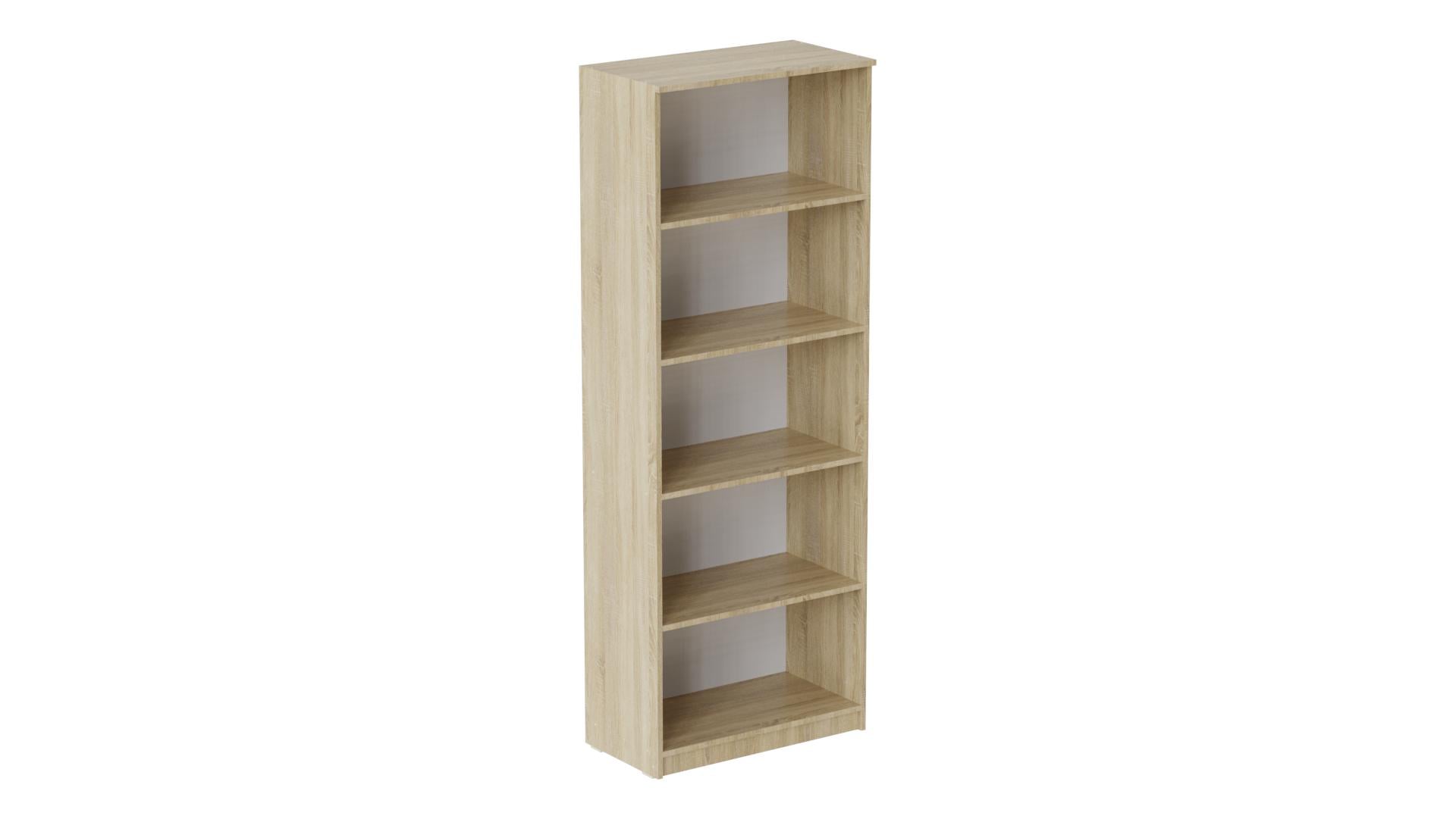 Шкаф Ferrum-decor Анжело на 5 полок ДСП 16 мм 900x700x380 мм Дуб Сонома (FRD-105010)