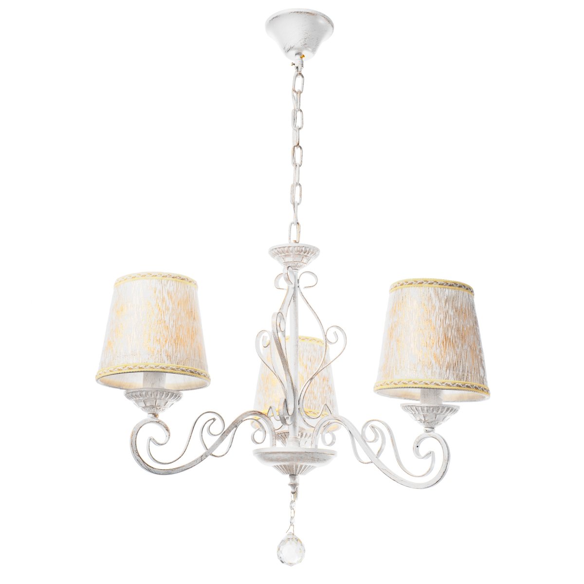 Люстра Brille BKL-663S/3 E14 White/Gold (23-448)