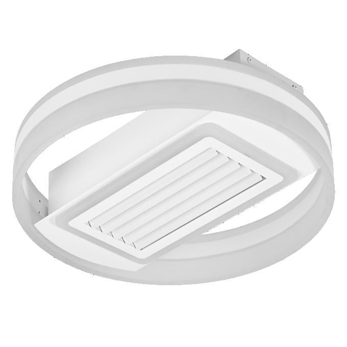 Світильник cтельовий з вентилятором Osram FAN GRILL LED 55W 230V 3100lm 3000-6500K IP20 ø500x135 мм DIM пульт керування (4099854445552)