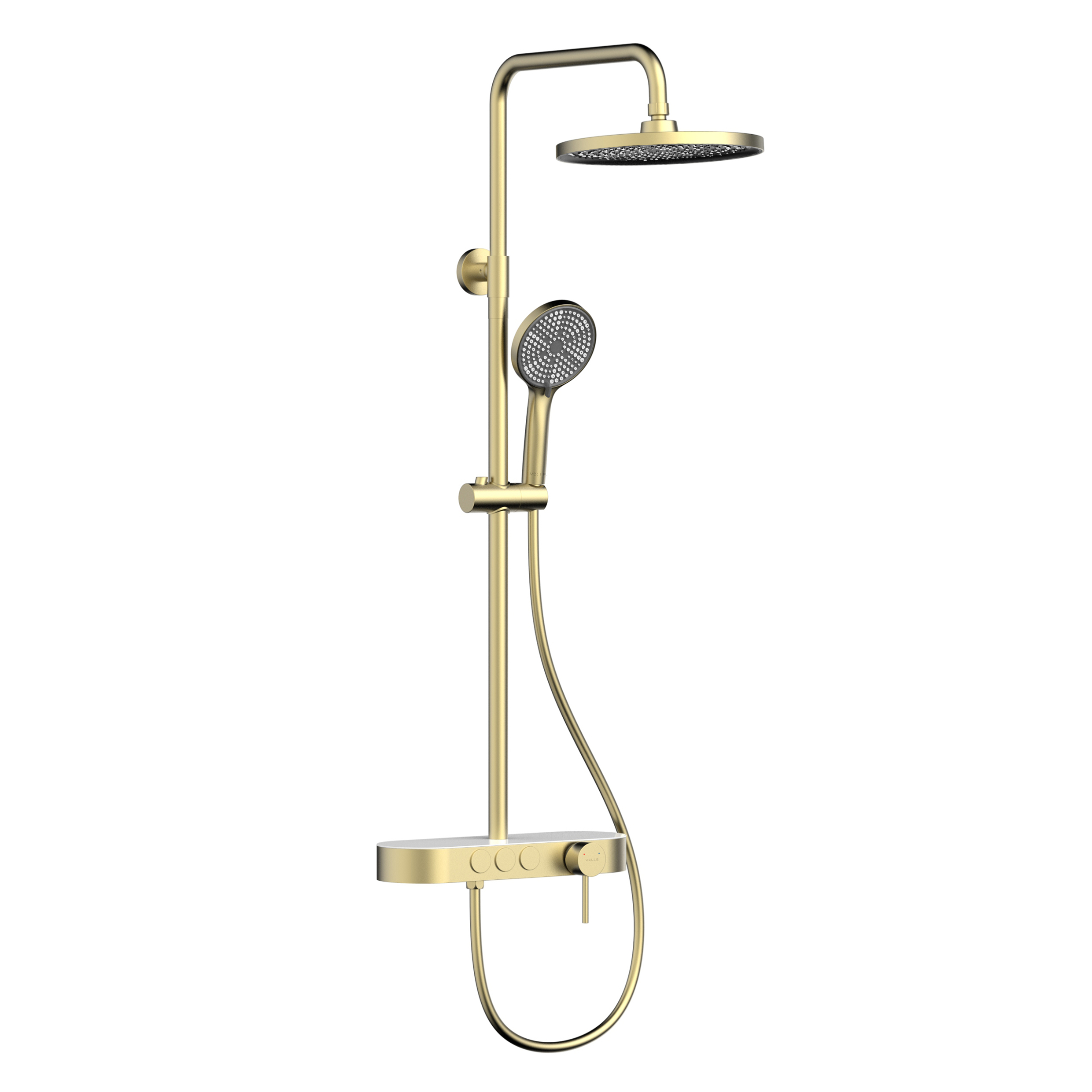 Душевая система со смесителем VOLLE Sistema 1593.090115 Золотой (268517) Душевая система со смесителем VOLLE Sistema 1593.090115 Золотой (268517)