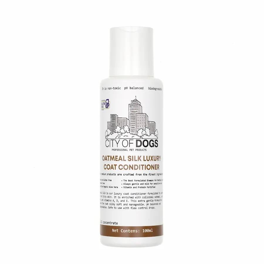 Кондиционер овсяный шелк City of Dogs Oatmeal Silk 100 мл (cod-611-100) Кондиционер овсяный шелк City of Dogs Oatmeal Silk 100 мл (cod-611-100)