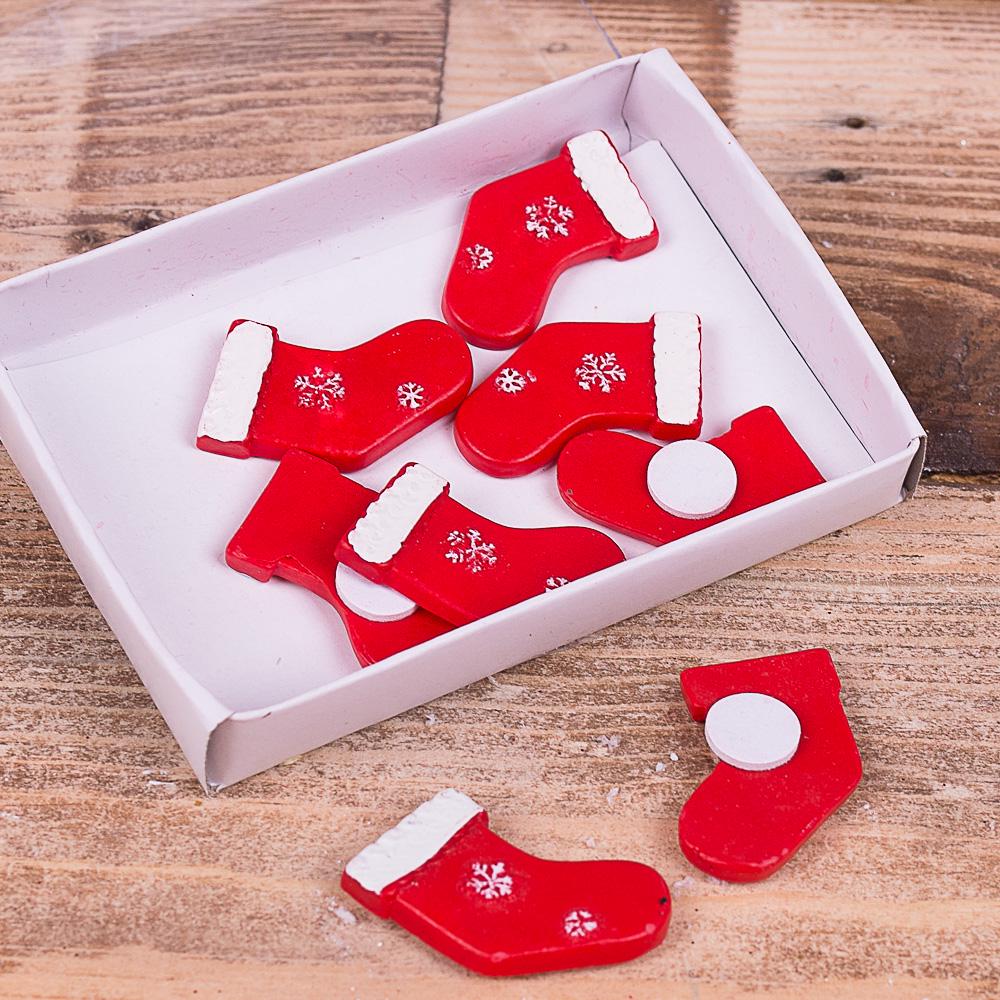 Наклейки керамические носки Красный (1508-2) Наклейки керамические носки Красный (1508-2)