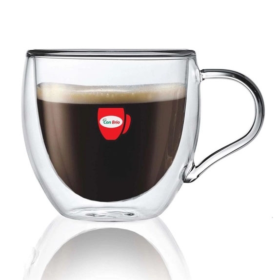 Чашки скляні Con Brio CB-8625-2 з подвійним дном 250 мл 2 шт. (tf4847) - фото 5 Чашки скляні Con Brio CB-8625-2 з подвійним дном 250 мл 2 шт. (tf4847) - фото 5