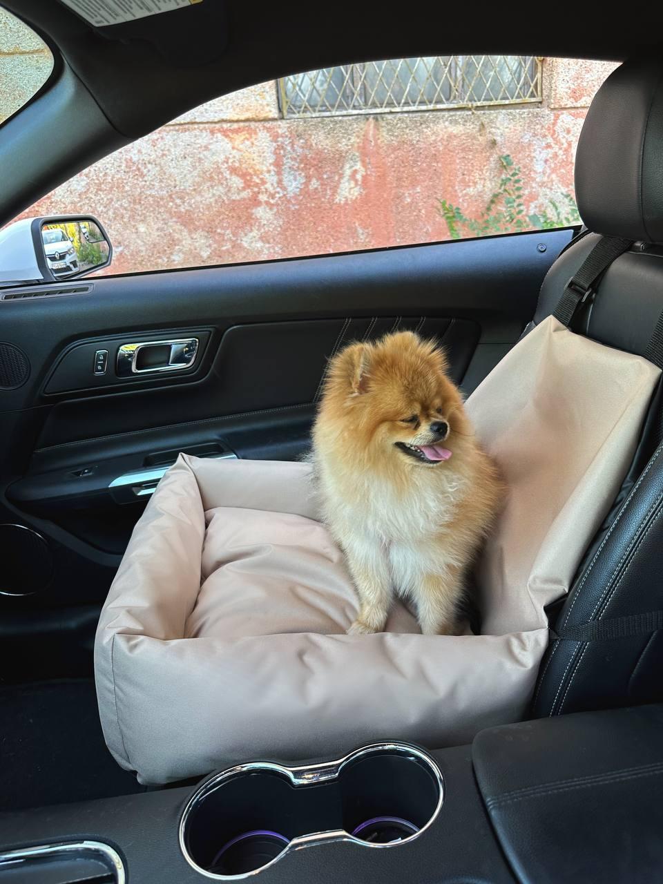 Автокрісло-автогамак Incor для собак і кішок зі знімним чохлом 52x52 см Бежевий (Б-52) - фото 10 Автокрісло-автогамак Incor для собак і кішок зі знімним чохлом 52x52 см Бежевий (Б-52) - фото 10