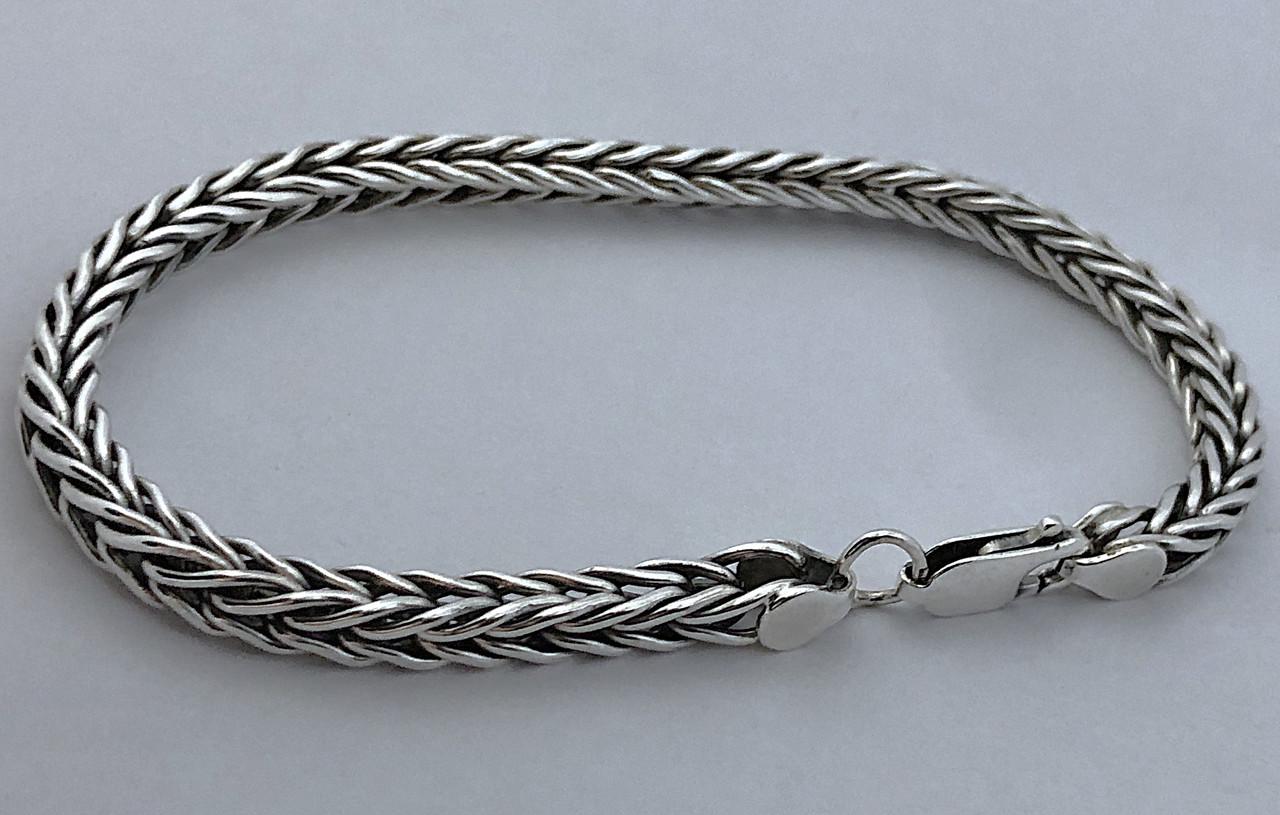 Браслет серебряный Колосок р. 20