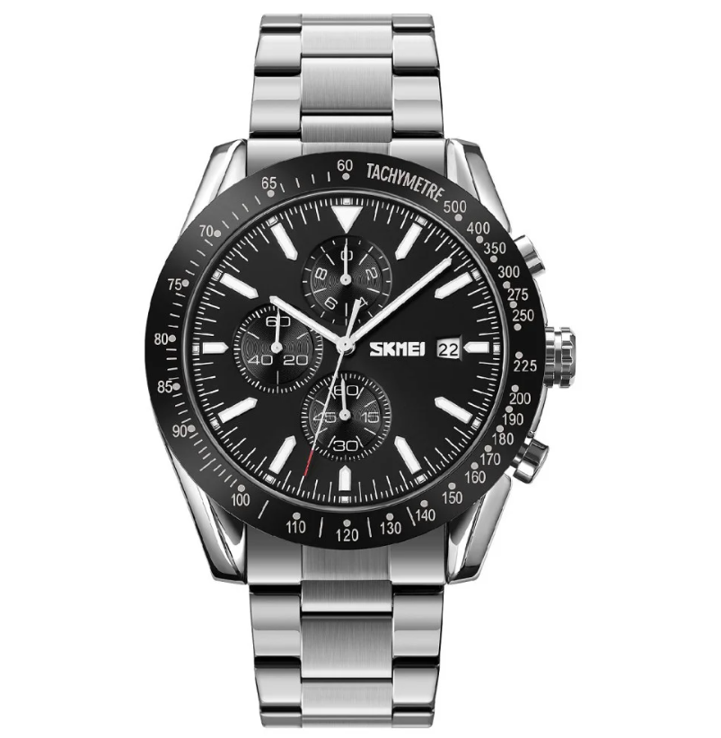 Наручные часы Skmei 9253SIBK Silver/Black