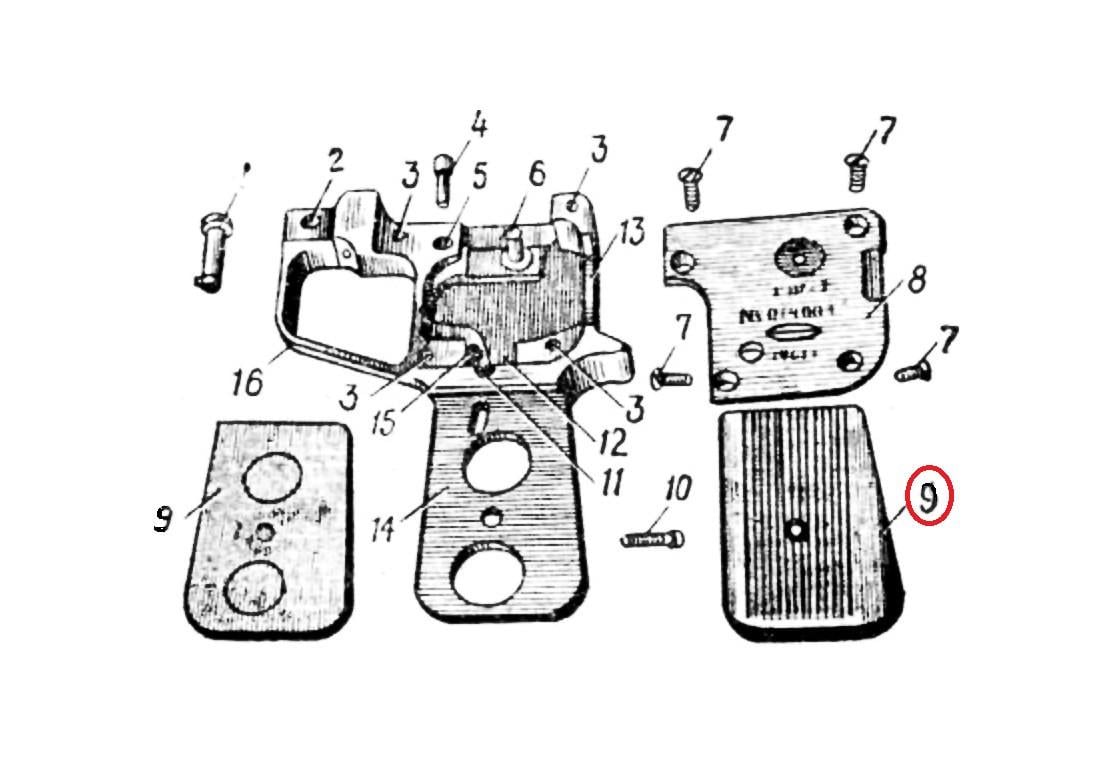 Накладка УСМ РПГ-7 ліва (1754343623) - фото 4