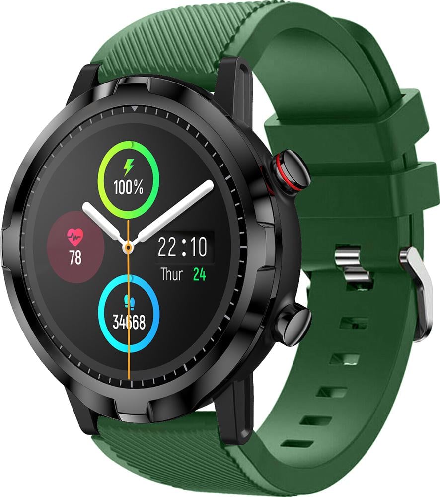 Ремешок Cross для Haylou Smart Watch RT LS05S Khaki (23284-17)