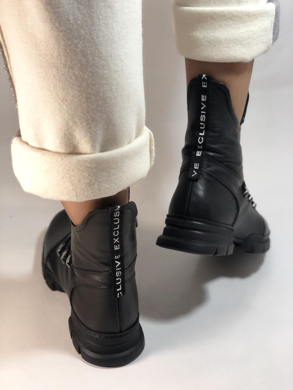 Ботинки женские зимние Mario Muzi р. 38 24,5 см Черный (2400) - фото 7 Ботинки женские зимние Mario Muzi р. 38 24,5 см Черный (2400) - фото 7