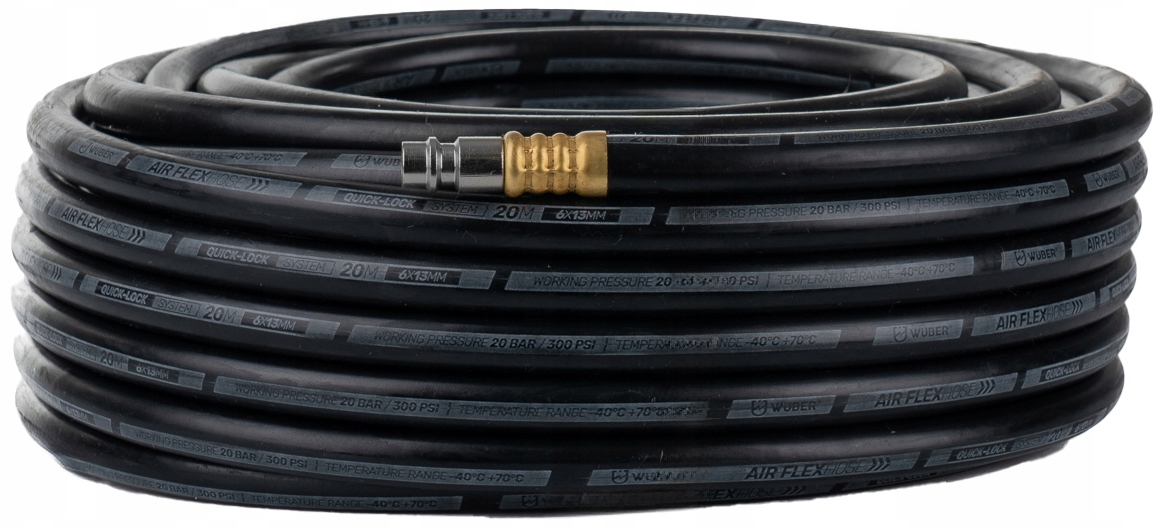 Шланг пневматический Wuber для компрессора 10 м 10x17 мм (W4056112)