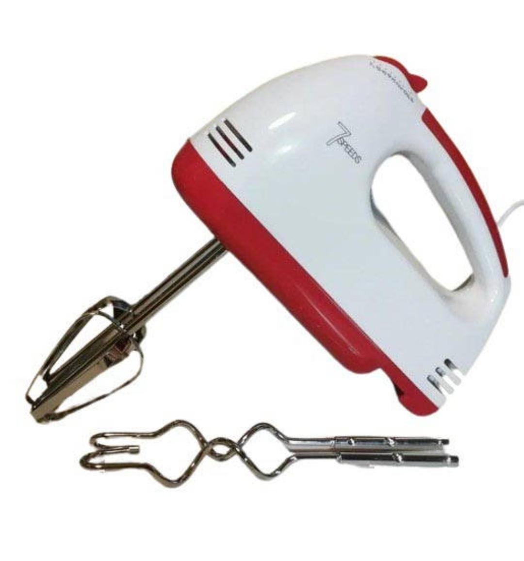 Міксер ручний Domotec 7 швидкостей 260 Вт Білий (R.6633W)