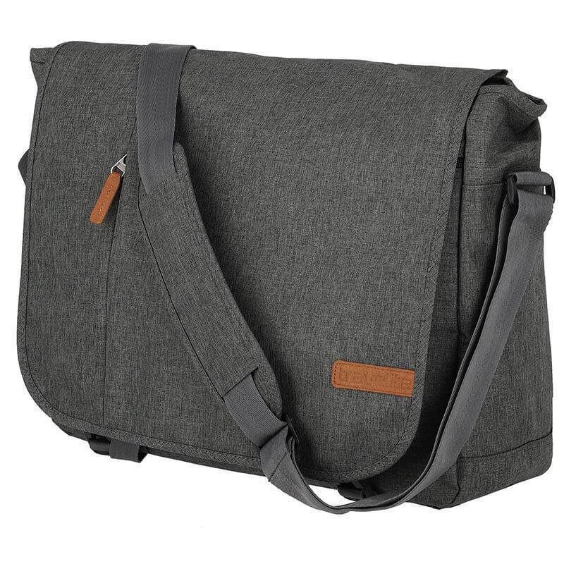 Сумка мужская Travelite Basics Messenger с отделением для ноутбука 15" 14 л Anthracite (TL096346-05)