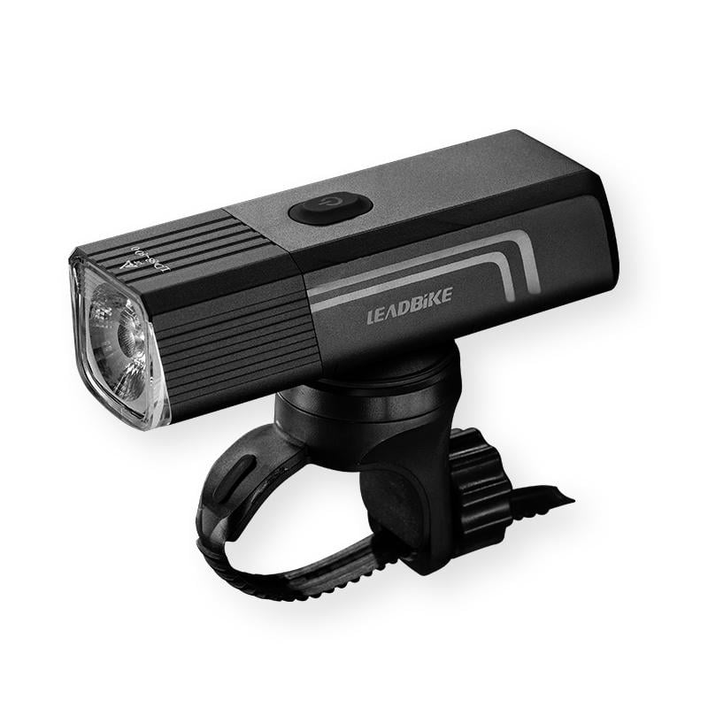 Велофонарь LEADBIKE LD88-OSRAM 400Lm 2000 mAh IP66 USB-C Black (00000010700)