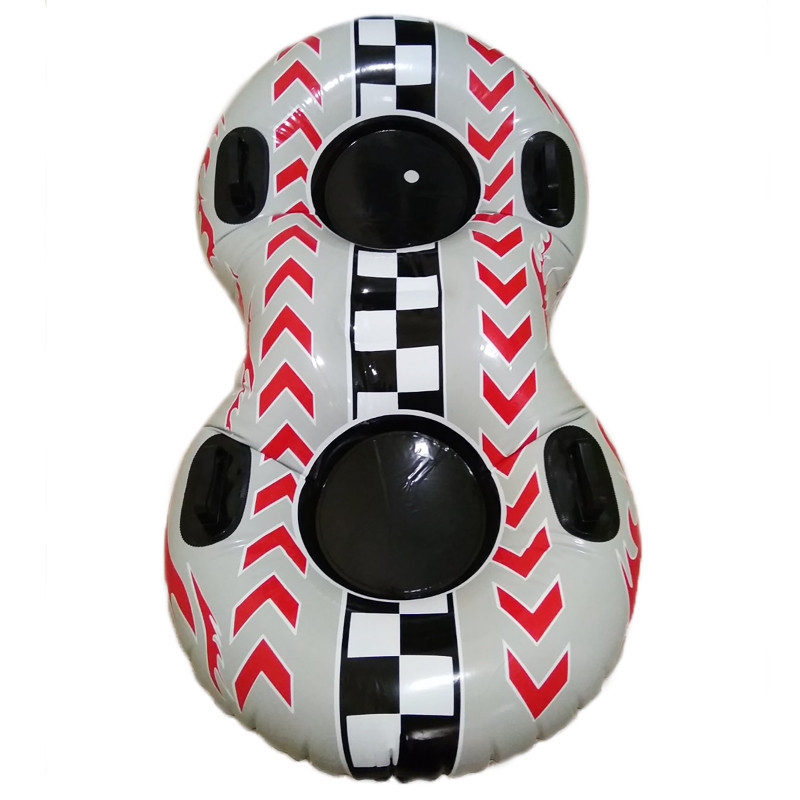 Cанки надувні For Fun тюбинг на 2 людини 102х62 см - фото 2 Cанки надувні For Fun тюбинг на 2 людини 102х62 см - фото 2