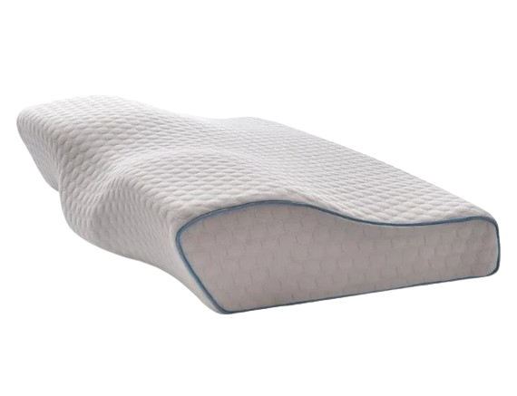 Подушка ортопедическая Memory Foam для сна с эффектом памяти 30х50 см (RR-S2)