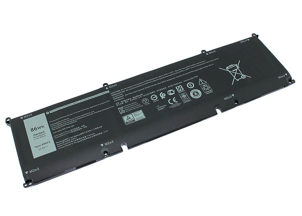 Аккумулятор для ноутбука Dell 69KF2 Alienware m15 R3 11,4 V 7167 mAh OEM Black (084851) Аккумулятор для ноутбука Dell 69KF2 Alienware m15 R3 11,4 V 7167 mAh OEM Black (084851)