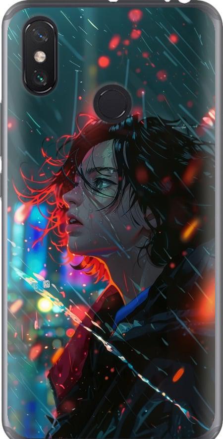 Чехол на Xiaomi Mi Max 3 Ночные огни (6096u-1534-42517)