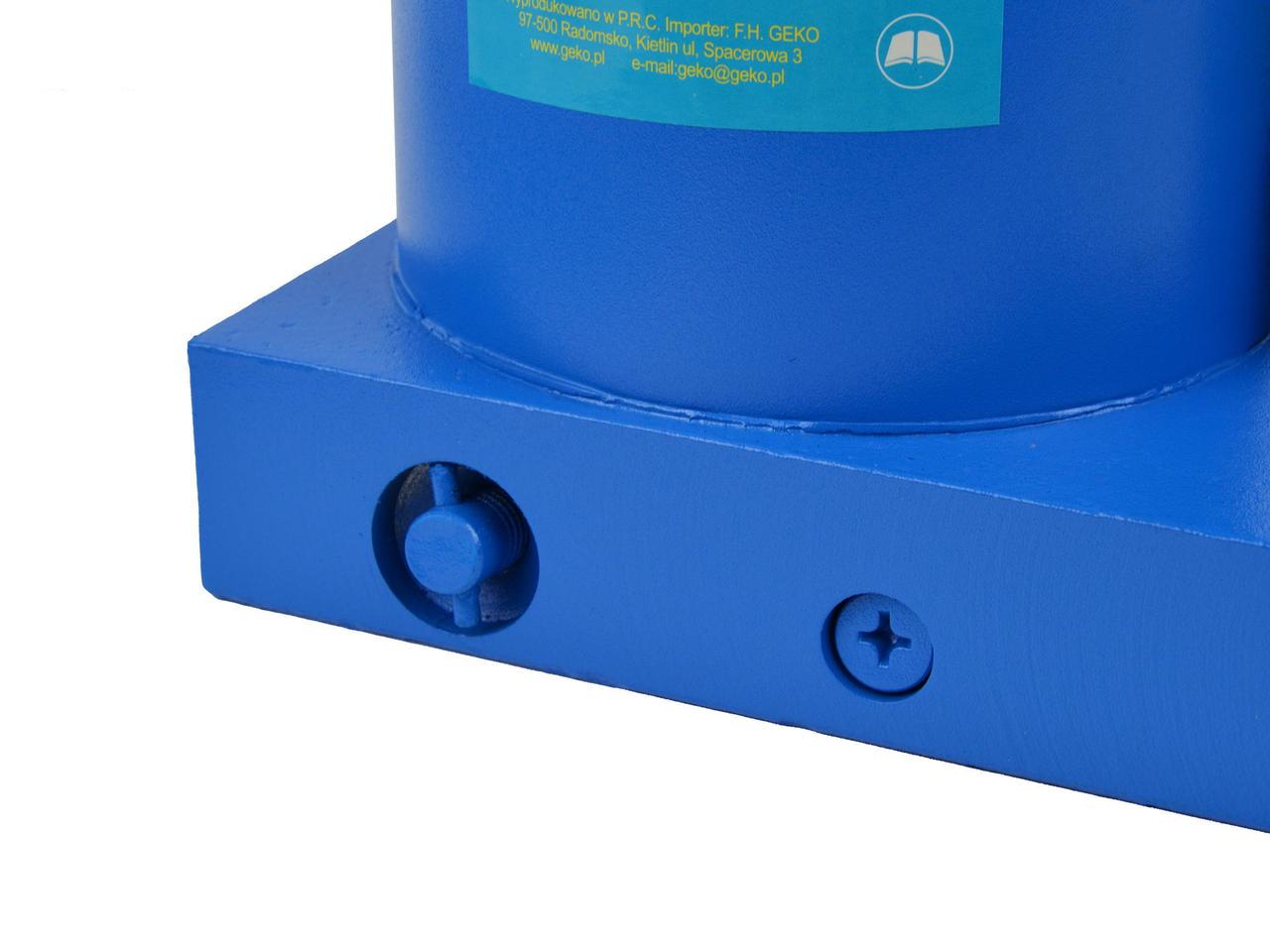 Домкрат гідравлічний GeKo пляшковий 50 тонн (G01059) - фото 5 Домкрат гідравлічний GeKo пляшковий 50 тонн (G01059) - фото 5