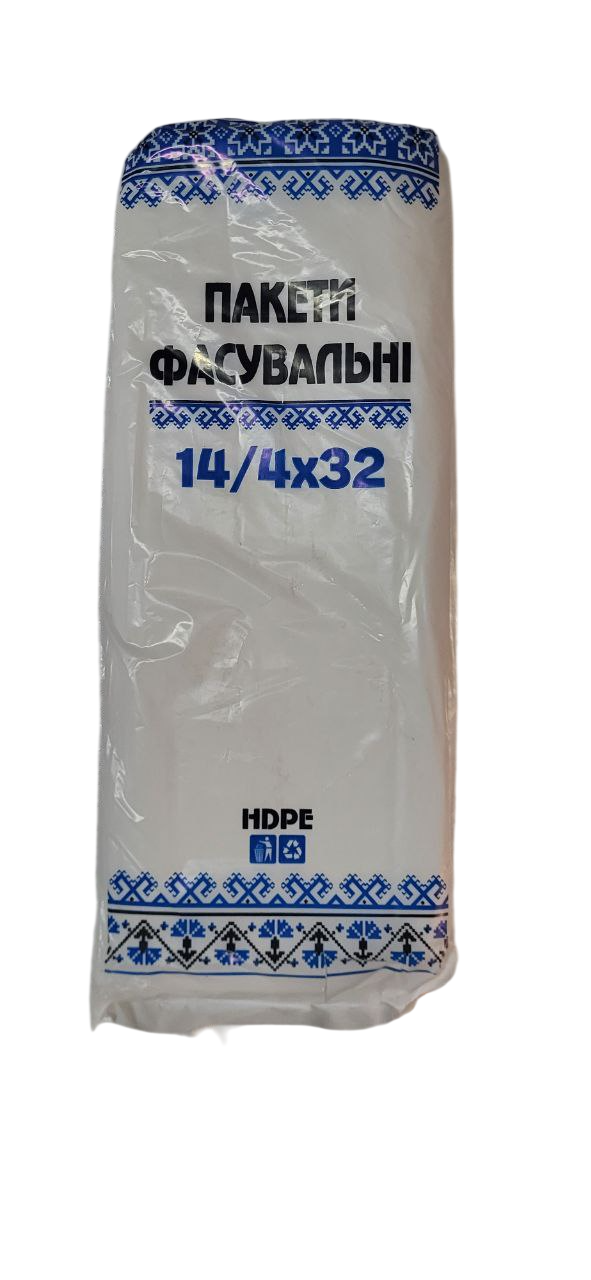 Полиэтиленовые пакеты фасовочные Вышиванка 14/4х32 600 шт. (2806232046)