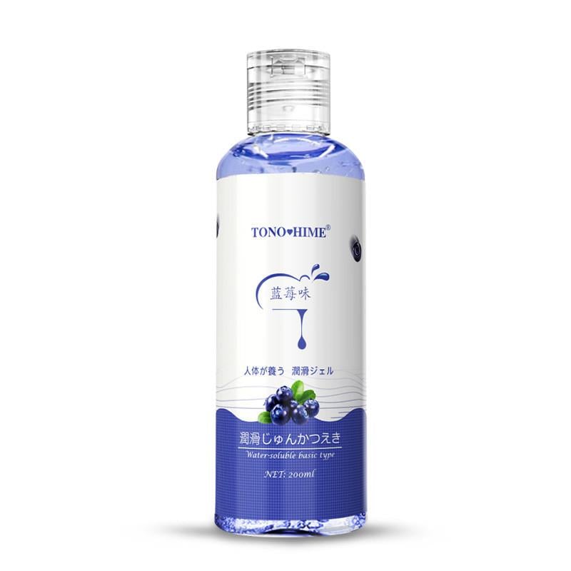 Гель інтимний їстівний Tono Hime зі смаком чорниці 200 мл (blueberry_rhy-19)