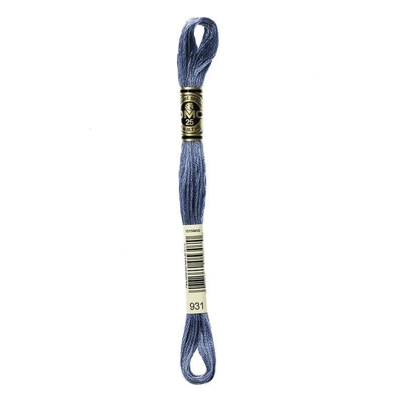 Нитки муліне DMC 931 Нитки муліне DMC 931