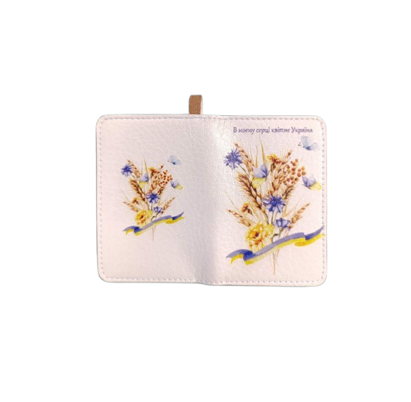 Обложка на права нового образца квітне Україна (30775384)