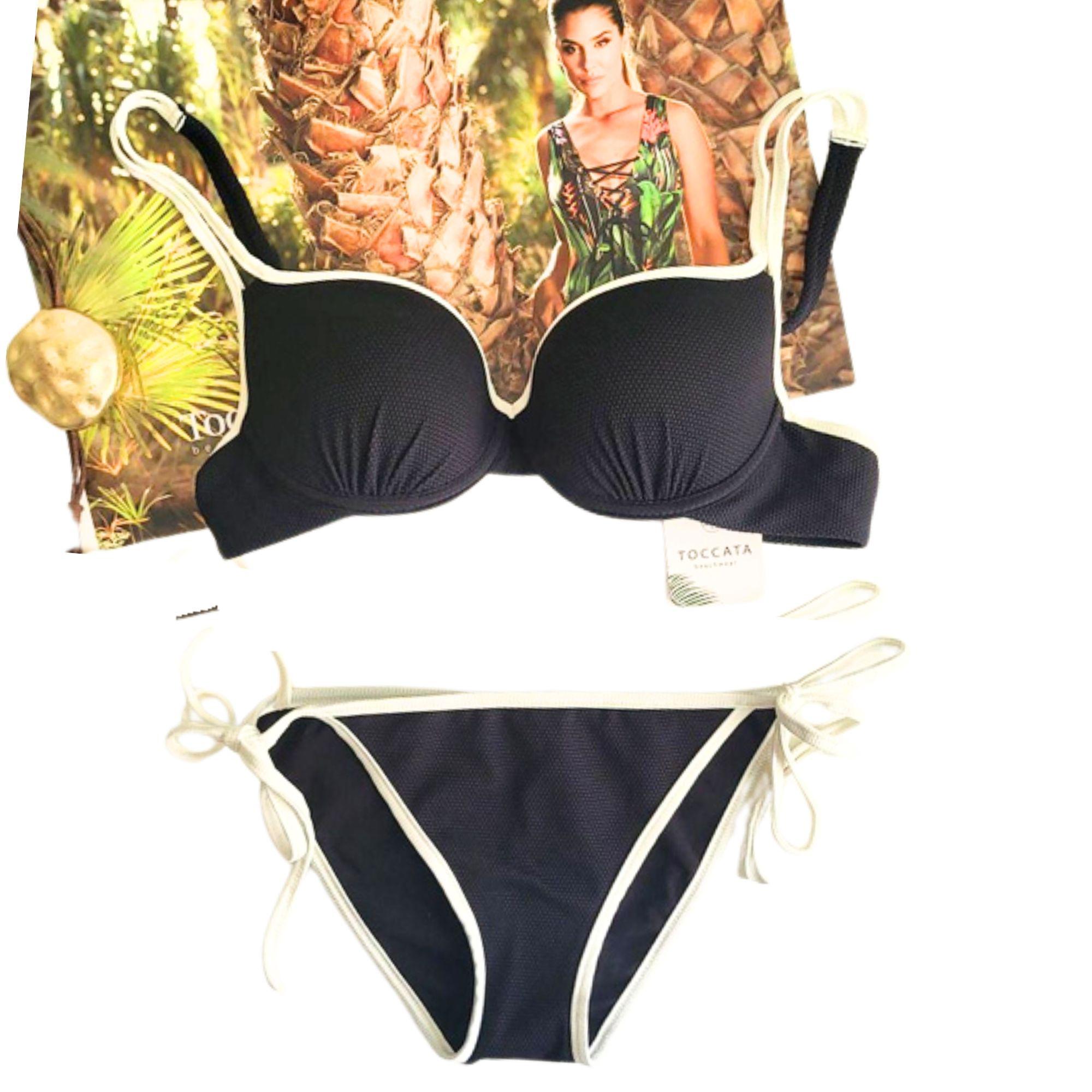 Раздельный купальник Toccata Dolores PSg - 011 р. 40 Черный