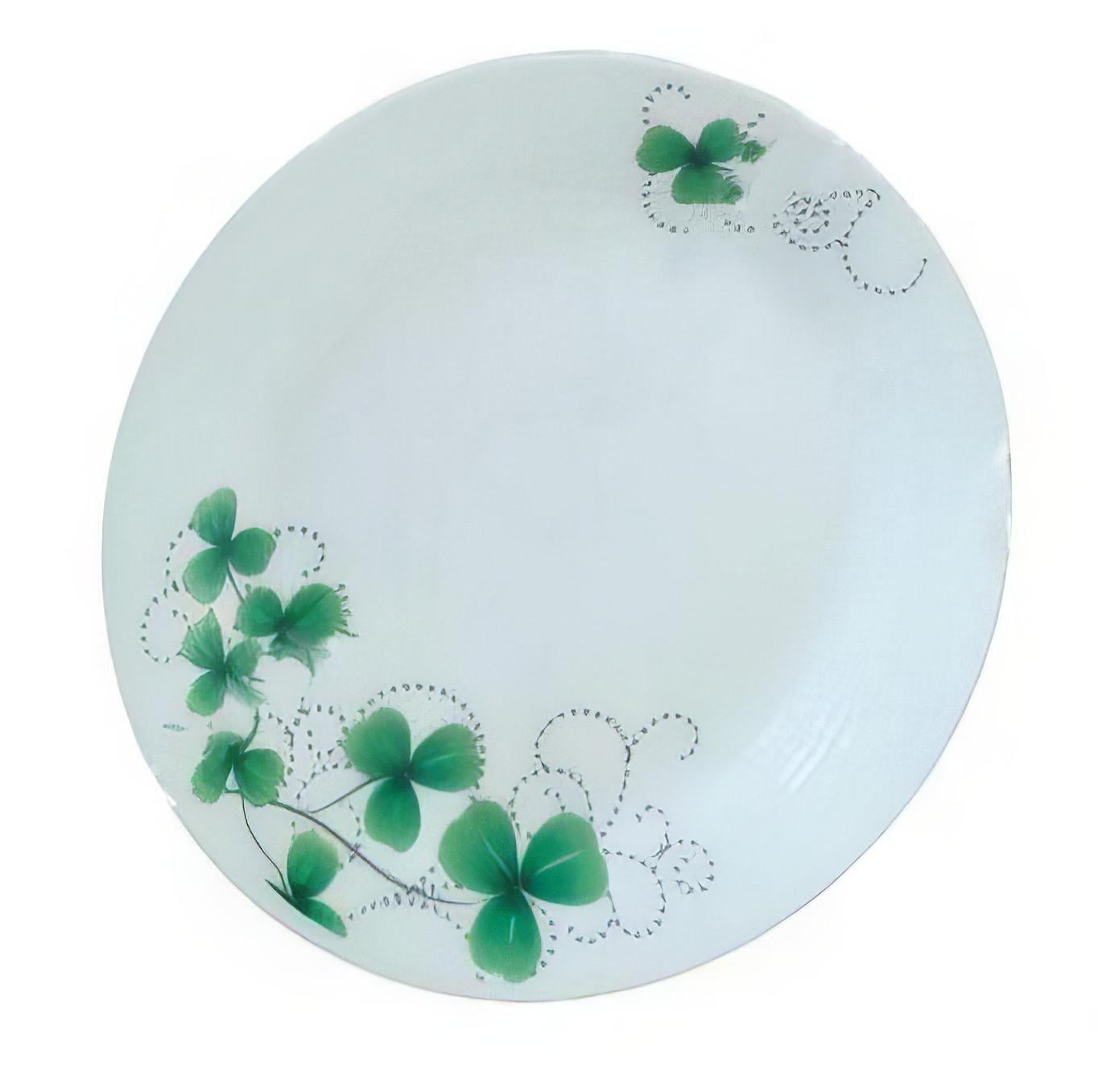 Тарілка Vittora Конюшина 19 см Білий (VT-P-3190С) Тарілка Vittora Конюшина 19 см Білий (VT-P-3190С)