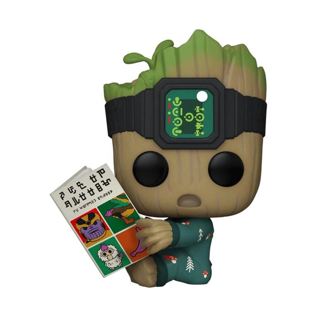 Фигурка Funko Pop Marvel Guardians of the Galaxy Groot in Onesie with Book